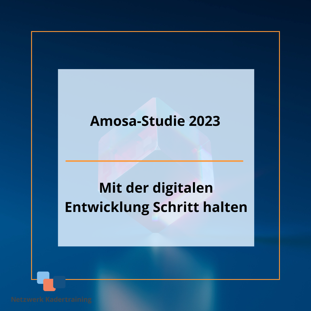 Amosa-Studie 2023 - Mit der digitalen Entwicklung Schritt halten